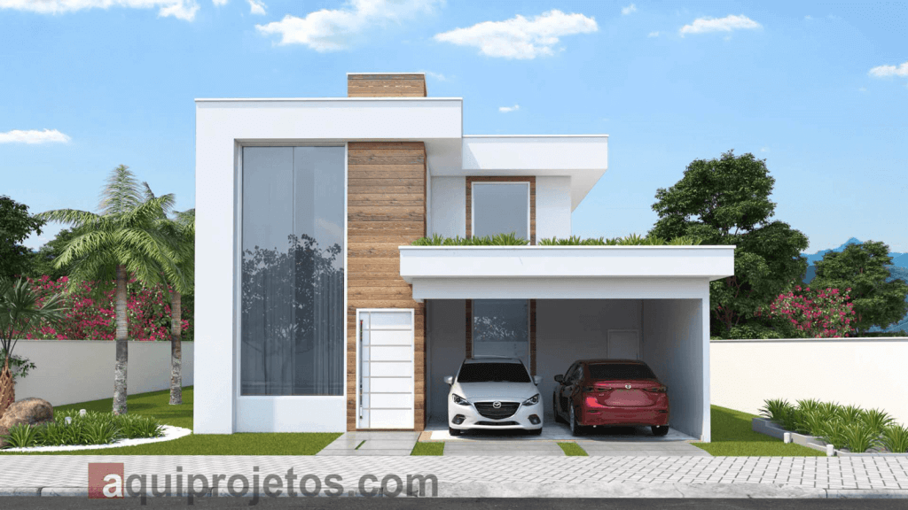 Fachadas de casas - Aquiprojetos